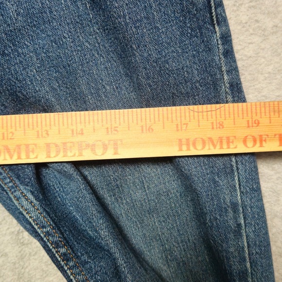 Hollister Slim Straight Mens Jeans 28x32 Medium Wash Blue Denim Stretch - Picture 7 of 9